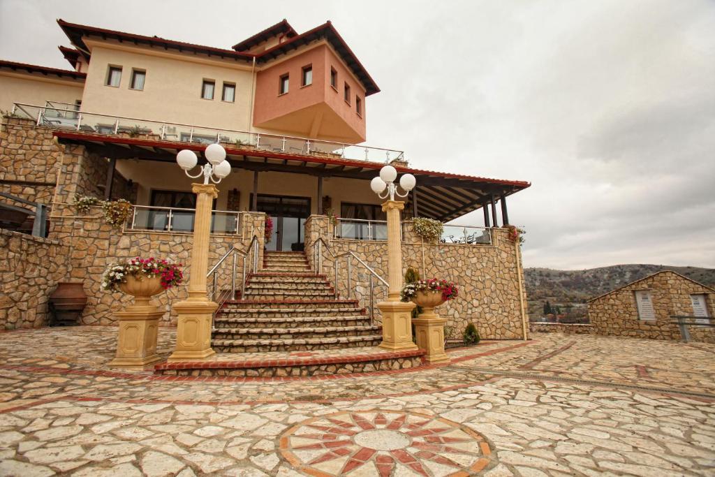Afkos Grammos Boutique Hotel Resort Nestorion Zewnętrze zdjęcie