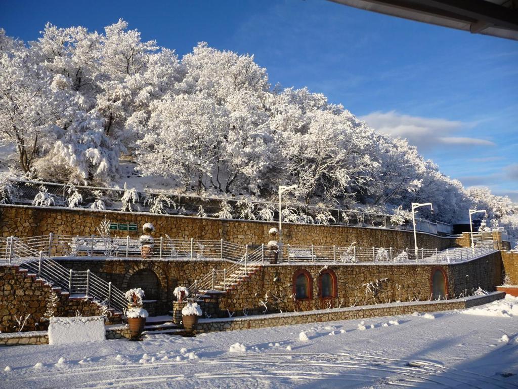 Afkos Grammos Boutique Hotel Resort Nestorion Zewnętrze zdjęcie
